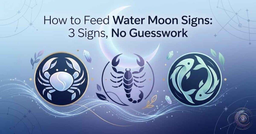 How to Feed Water Moon Signs: 3 Signs, No Guesswork