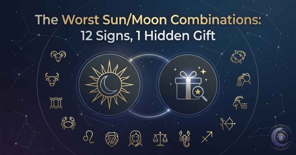 The Worst Sun/Moon Combinations: 12 Signs, 1 Hidden Gift 