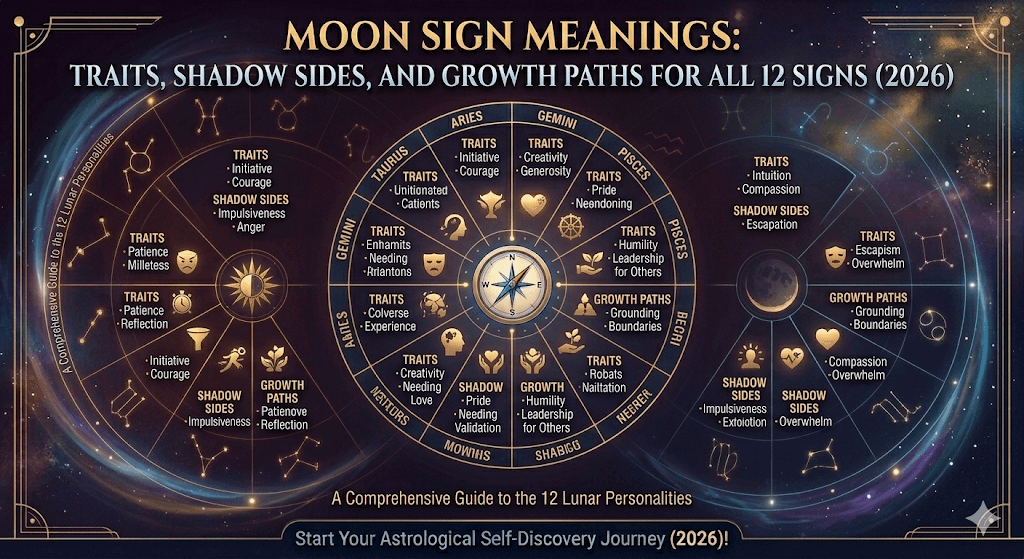 How to Find Your Sun, Moon & Rising Sign (2026)