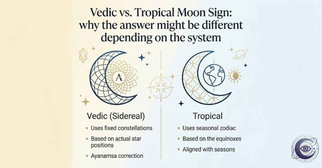 Difference Between Moon Sign and Sun Sign: 12 Shadows
