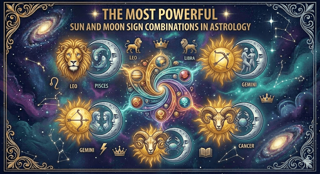 Most Powerful Sun and Moon Sign Combinations 2026