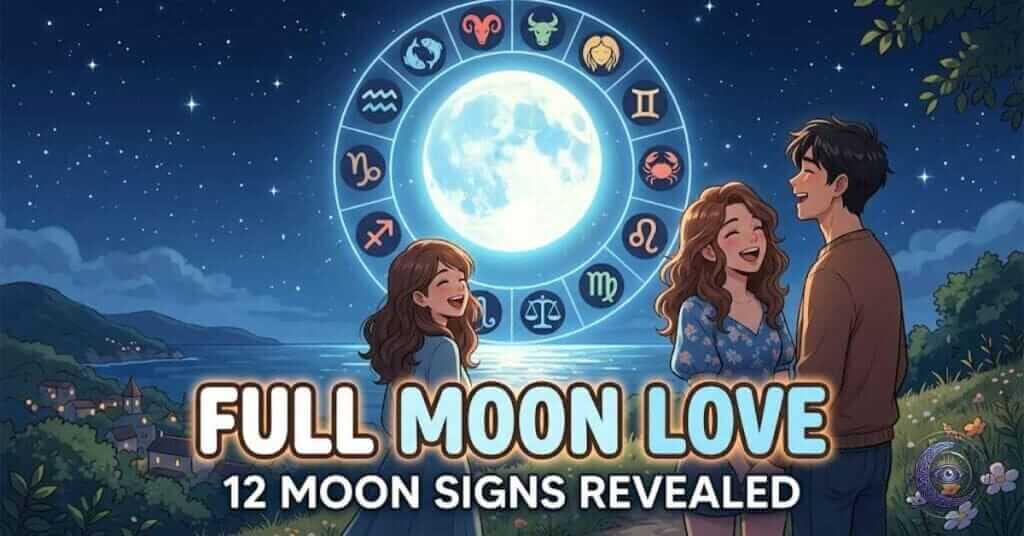 Full Moon Love: 12 Moon Signs Revealed, No Horoscope Hype 