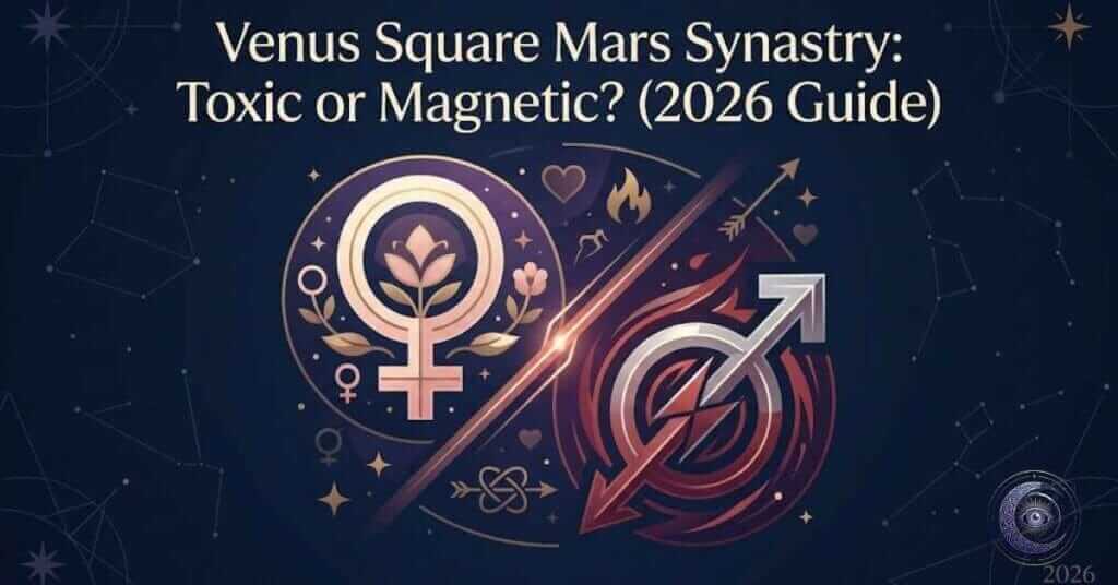 Venus Square Mars Synastry: Toxic or Magnetic? (2026 Guide)