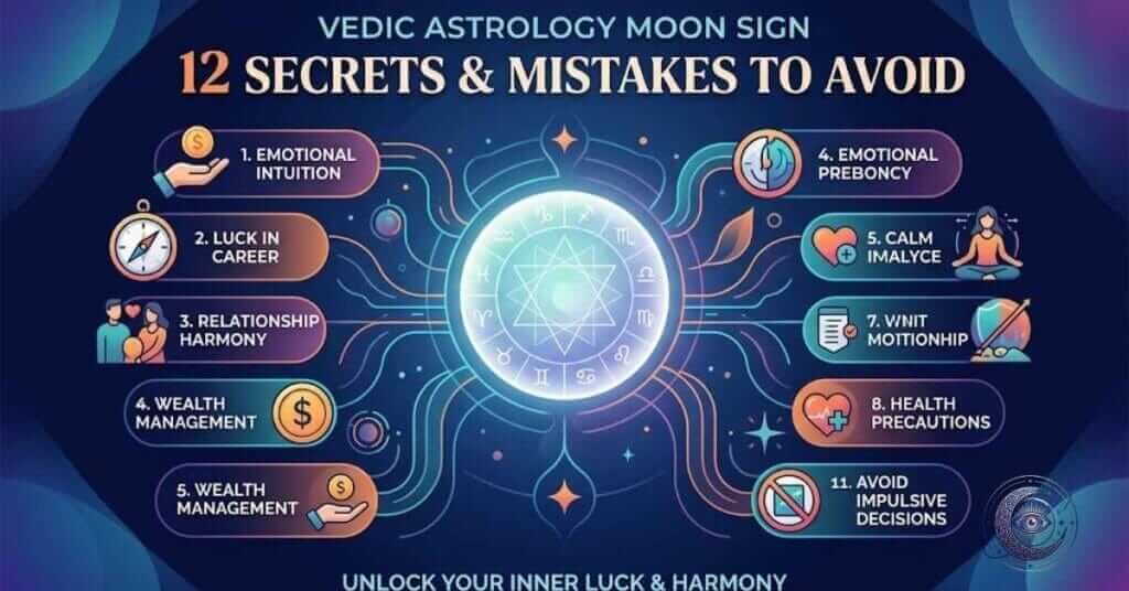 Vedic Astrology Moon Sign: 12 Secrets & Mistakes to Avoid