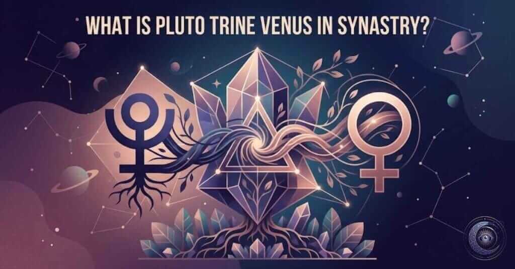 What is Pluto trine Venus in synastry?