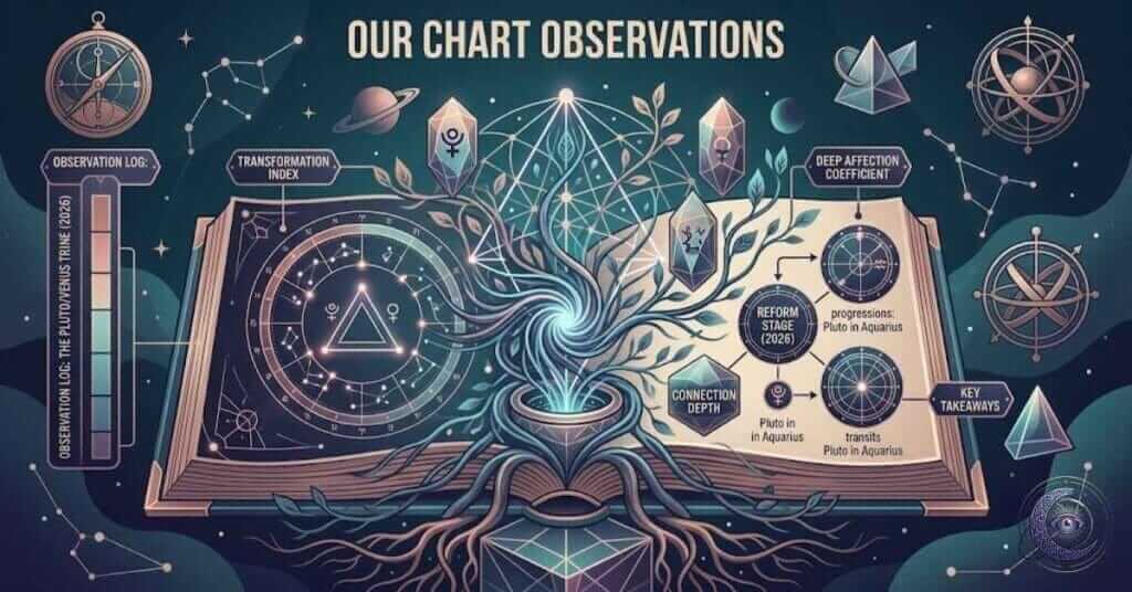What is Pluto trine Venus in synastry?