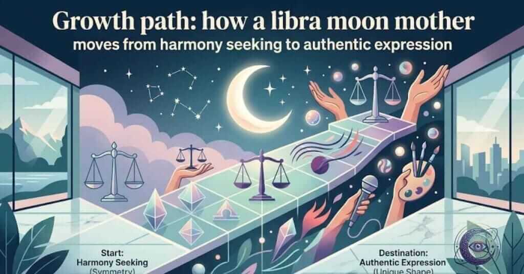 Growth path: how a libra moon mother moves from harmony seeking to authentic expression