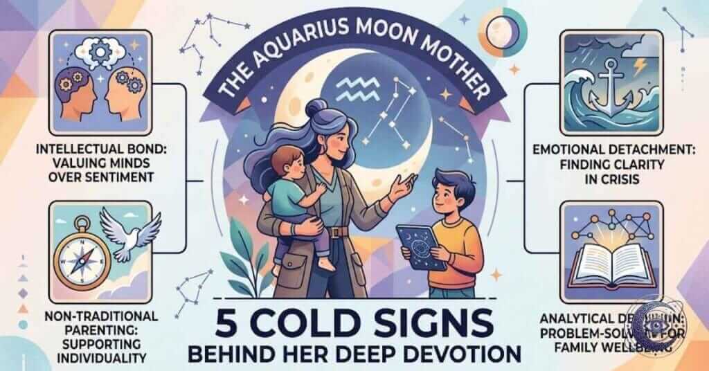 Aquarius Moon Mother: 5 Cold Signs Behind Her Deep Devotion
