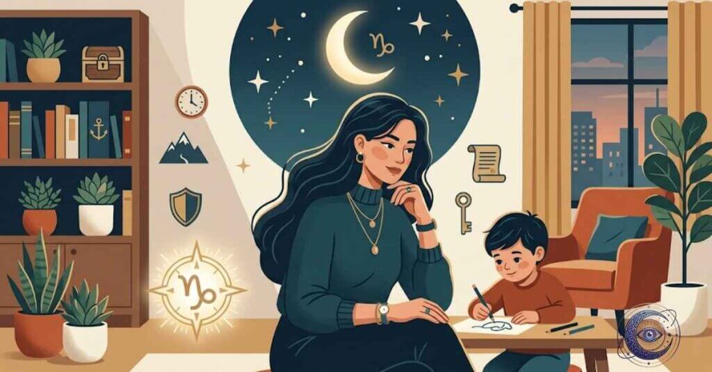 Capricorn Moon Mother: 7 Guarded Signs, 1 Powerful Truth