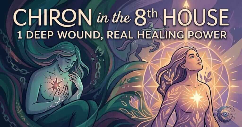 Chiron in the 8th House: 1 Deep Wound, Real Healing Power