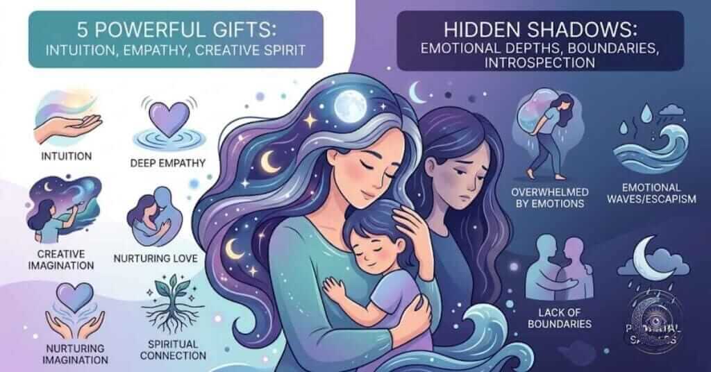 Pisces Moon Mother: 5 Powerful Gifts & Hidden Shadows