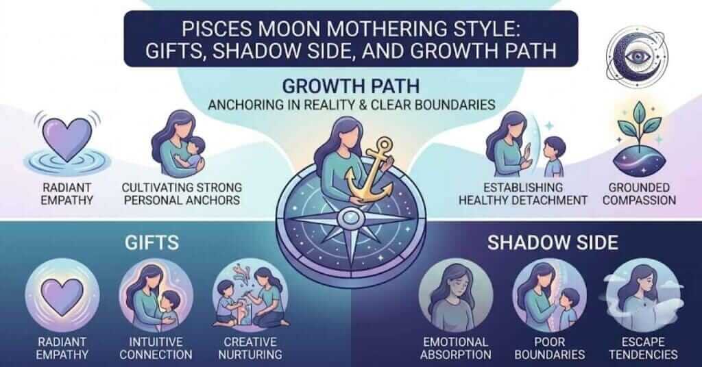 Pisces Moon Mother: 5 Powerful Gifts & Hidden Shadows