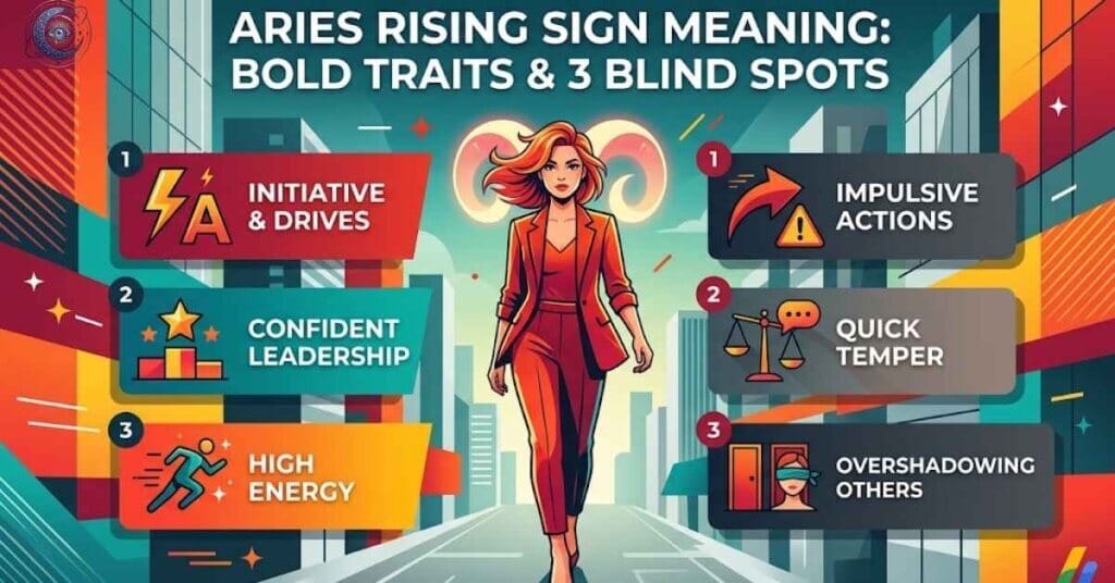 Aries Rising Sign Meaning: Bold Traits and 3 Blind Spots